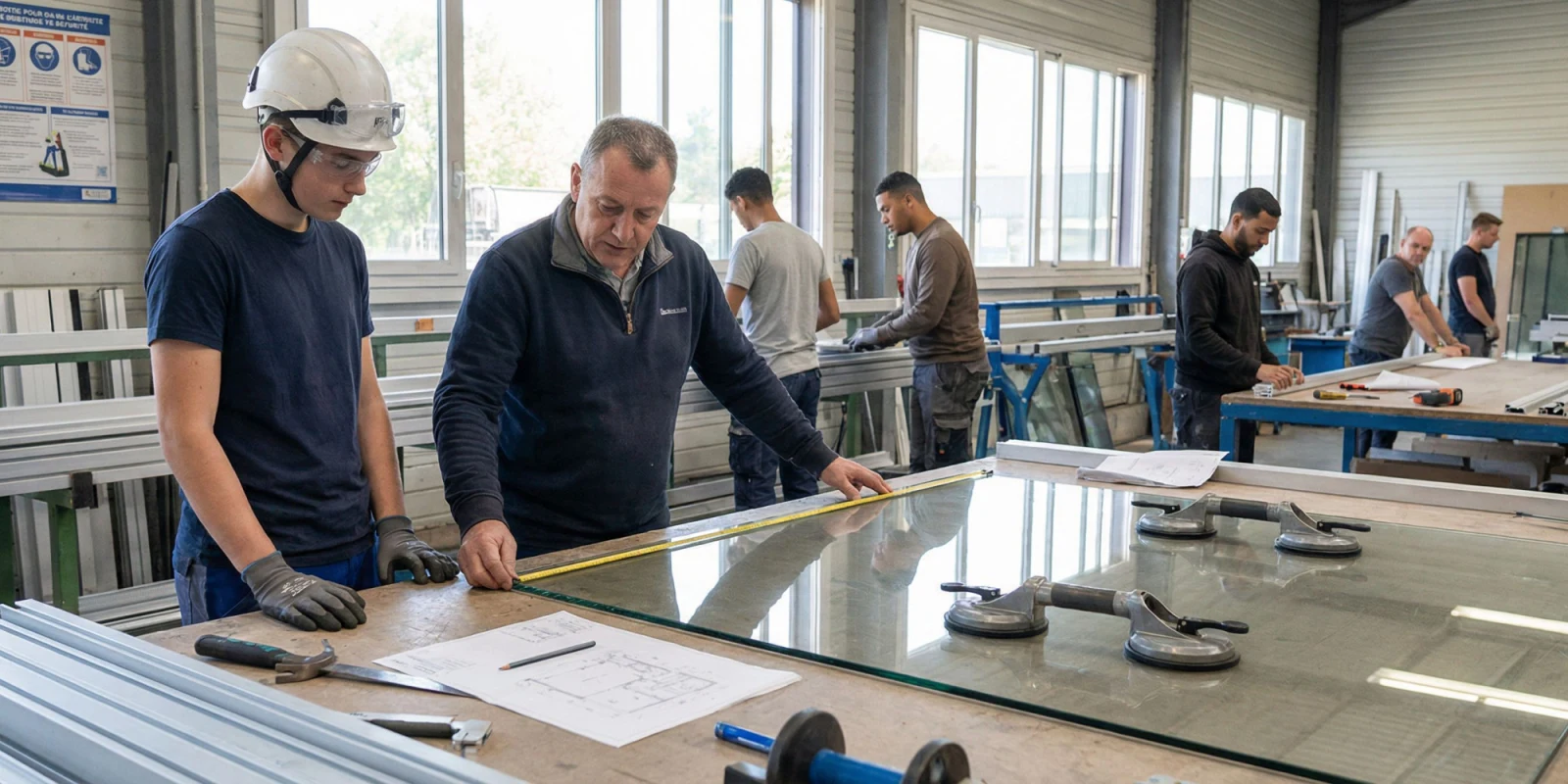 Vitrerie en Bac Pro MAV : La Spécialité qui Booste vos Débouchés Professionnels
