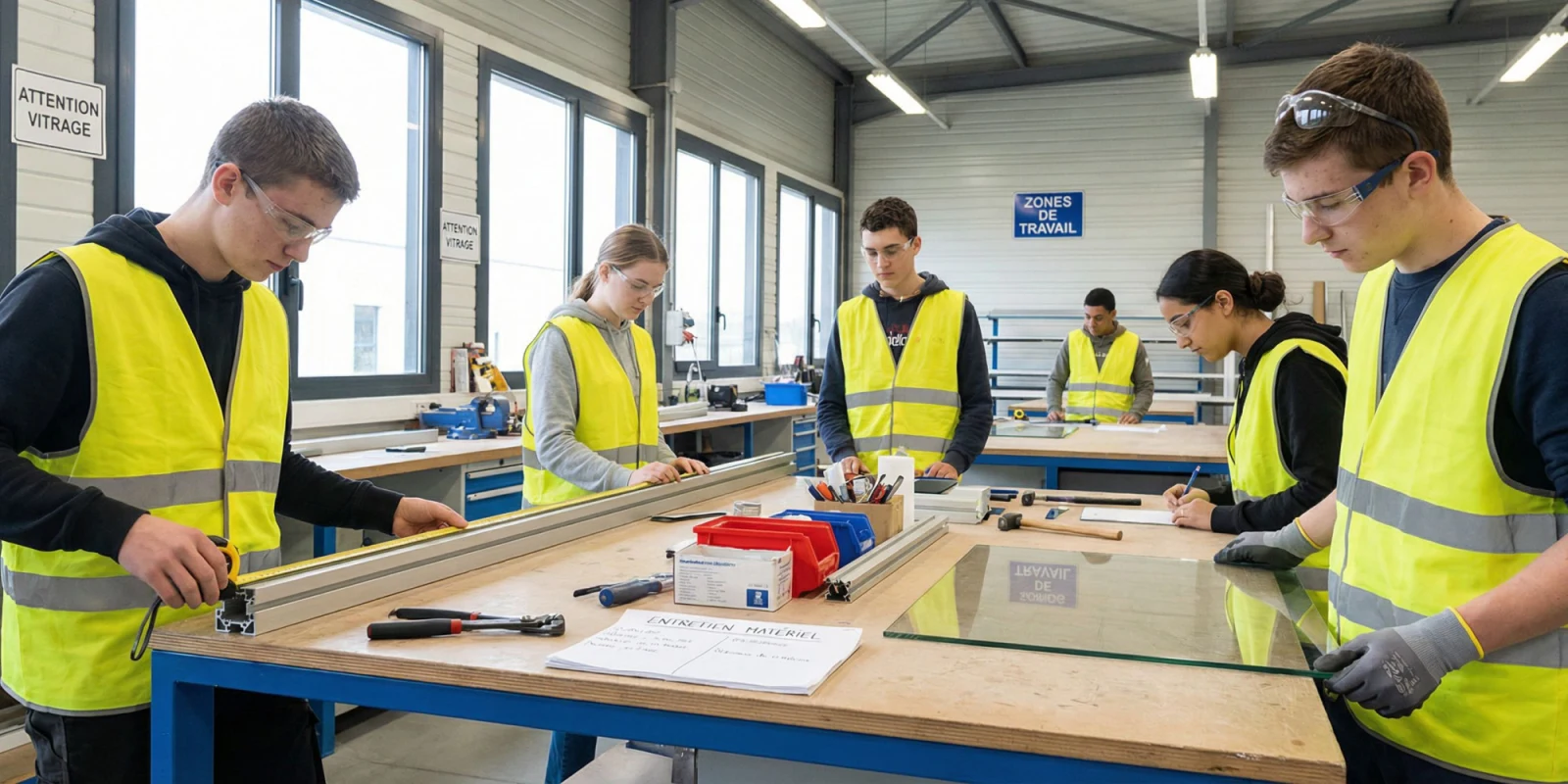 Équipement et Matériel Indispensables en Bac Pro MAV : Guide Complet de l'Atelier Alu