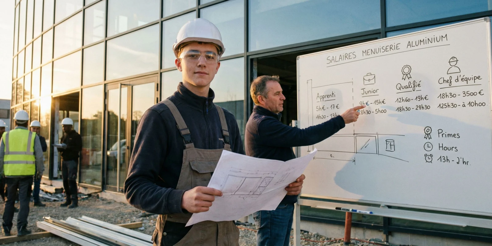 Salaire en Bac Pro MAV : Rémunération et Évolution Professionnelle en Menuiserie Aluminium Verre